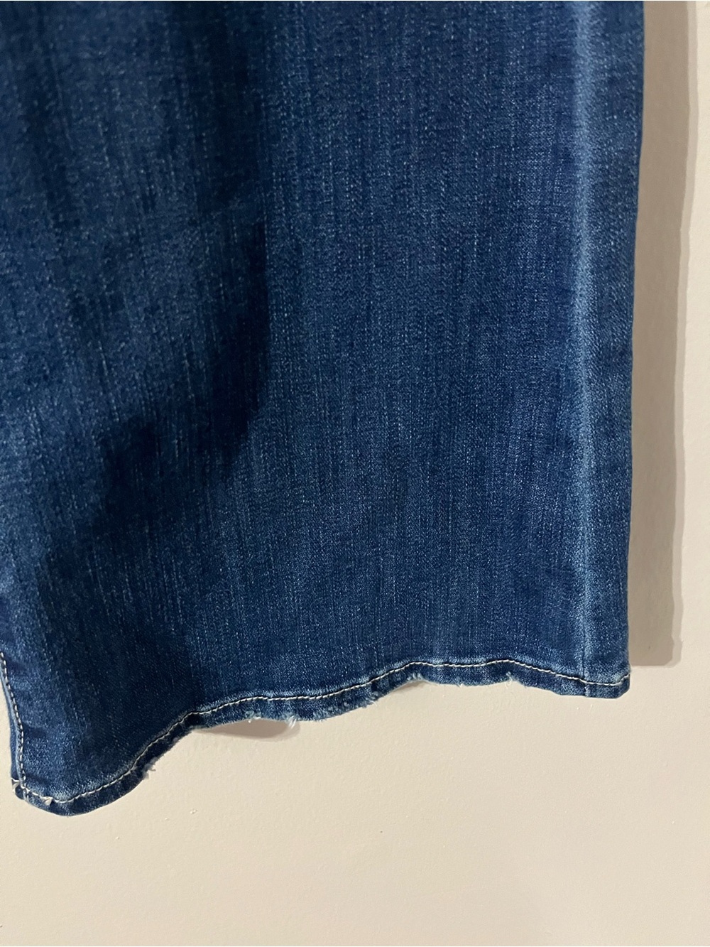 American Eagle Hi-Rise Artist Flare Jeans Women’s 6 X Long Super Stretch Blue - Picture 5 of 11